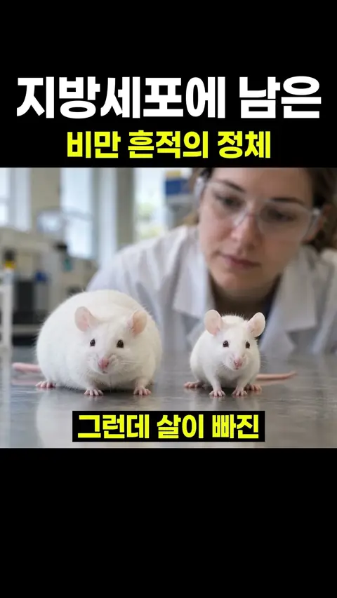 지방세포에 남은 비만 흔적의 정체 #shorts