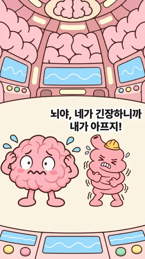 시험 날 아침만 되면 배가 아픈 건 장의 반응일까? [애니]