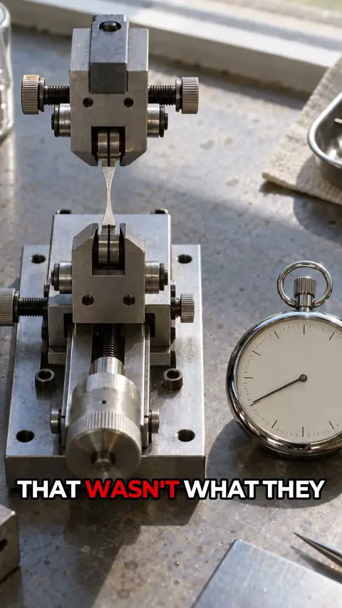 How Cracked Metal Reversed Its Own Damage in a Vacuum #Shorts #Science #Metal